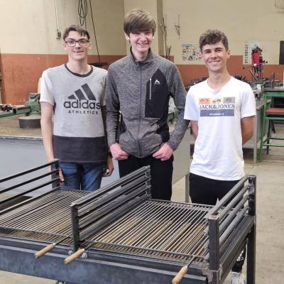 Fin de projet de réalisation d’un barbecue pour le foyer du lycée