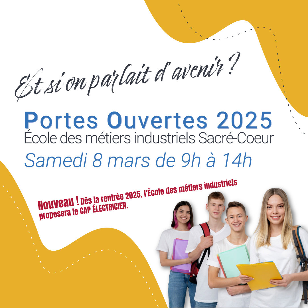 Portes ouvertes école des métiers mars 2025