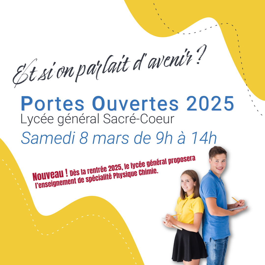 Portes ouvertes lycée général mars 2025